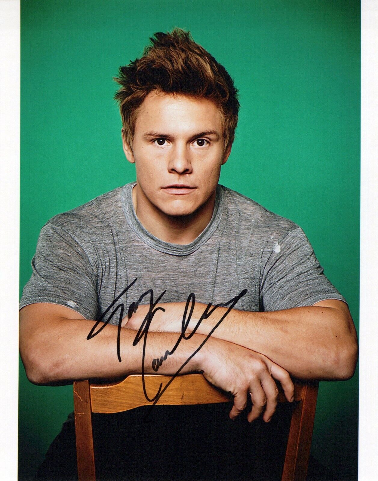 Tony Cavalero head shot autographed Photo Poster painting signed 8x10 #2