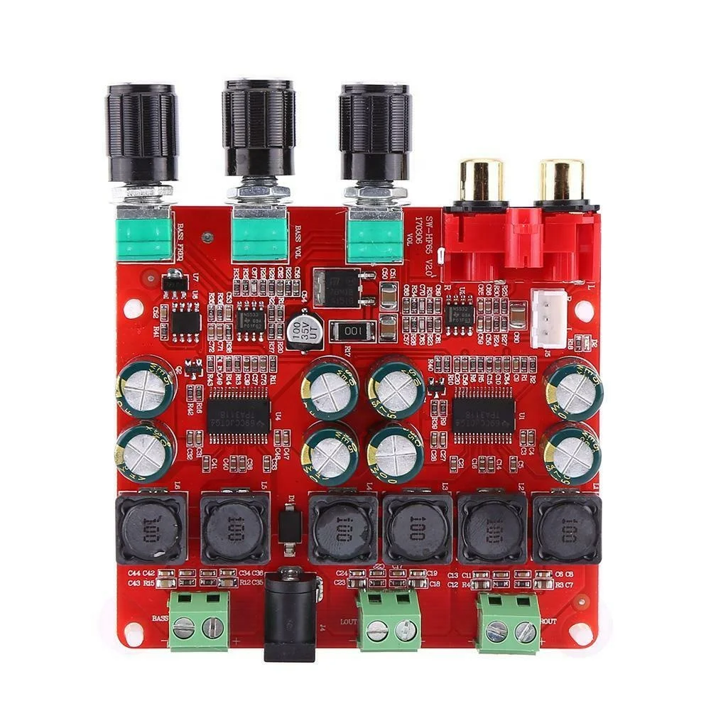 TPA3118 2.1 Amplifier Module Digital Power Amplifier Board 12-26V 30W+30W+60W HIFI Speaker Subwoofer Amplifier Board
