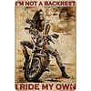 Ride A Motorcycle - Metal Tin Signs(8*12Inch/12*16Inch) - Garage&Transport