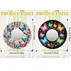 2pcs/set DIY Flowers Hanging Mirror Diamond Art Wall Door Decoration Kit