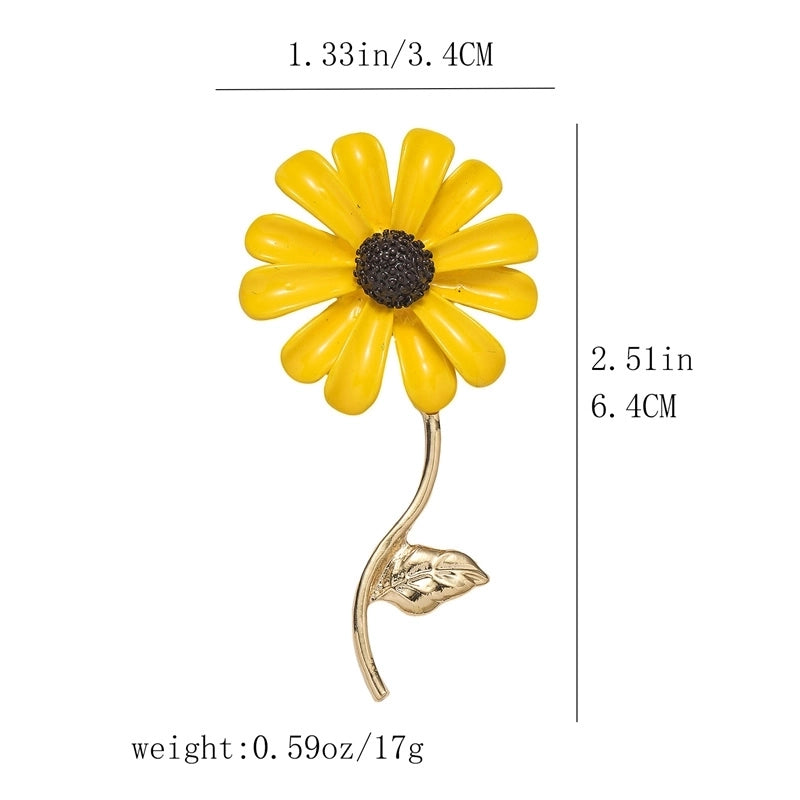 Princess Romantic Pastoral Daisy Alloy Women’s Brooches