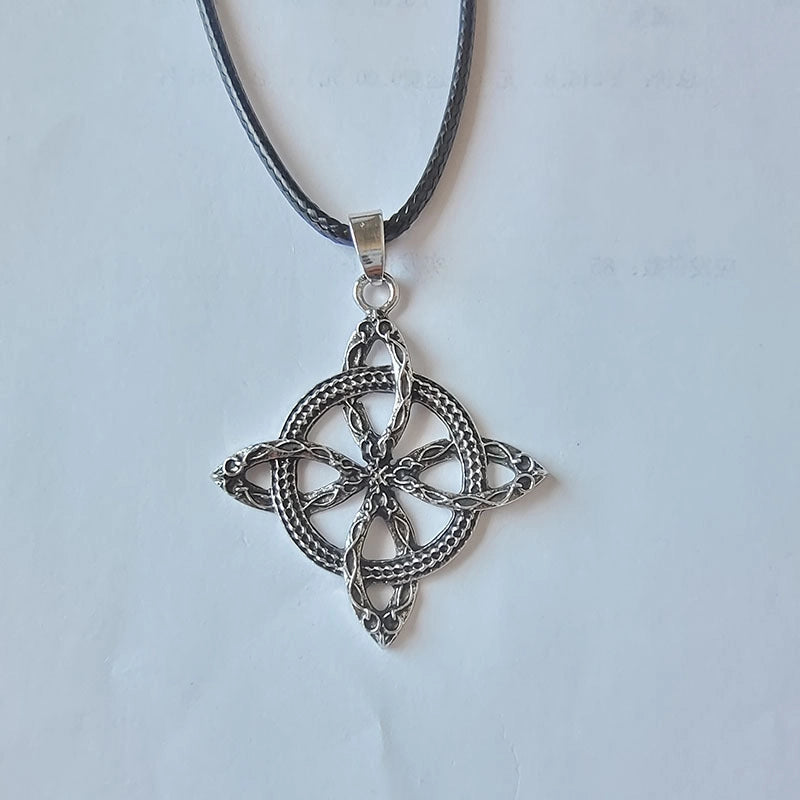 Casual Hip-hop Geometric Alloy Titanium Steel Plating Unisex Charms Necklace