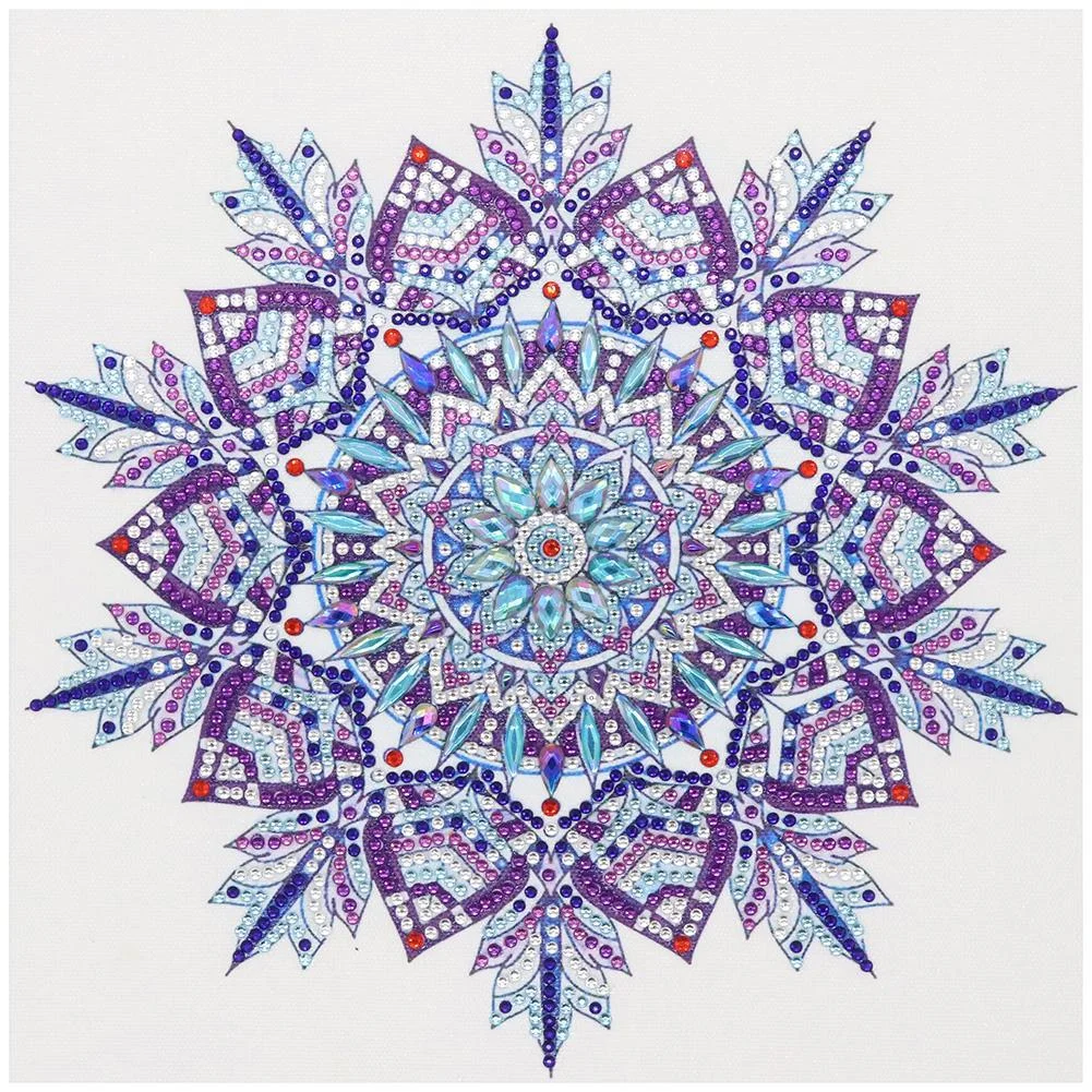 Diamond Painting - Special Shaped Drill - Mandala(30*30cm)