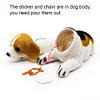 Car Decoration Nod Dog Ornament High Simulation Creative Dog Dashboard Crafts Dog Lover Gift Car Vehicle Desktop Office Decoration (Beagle)