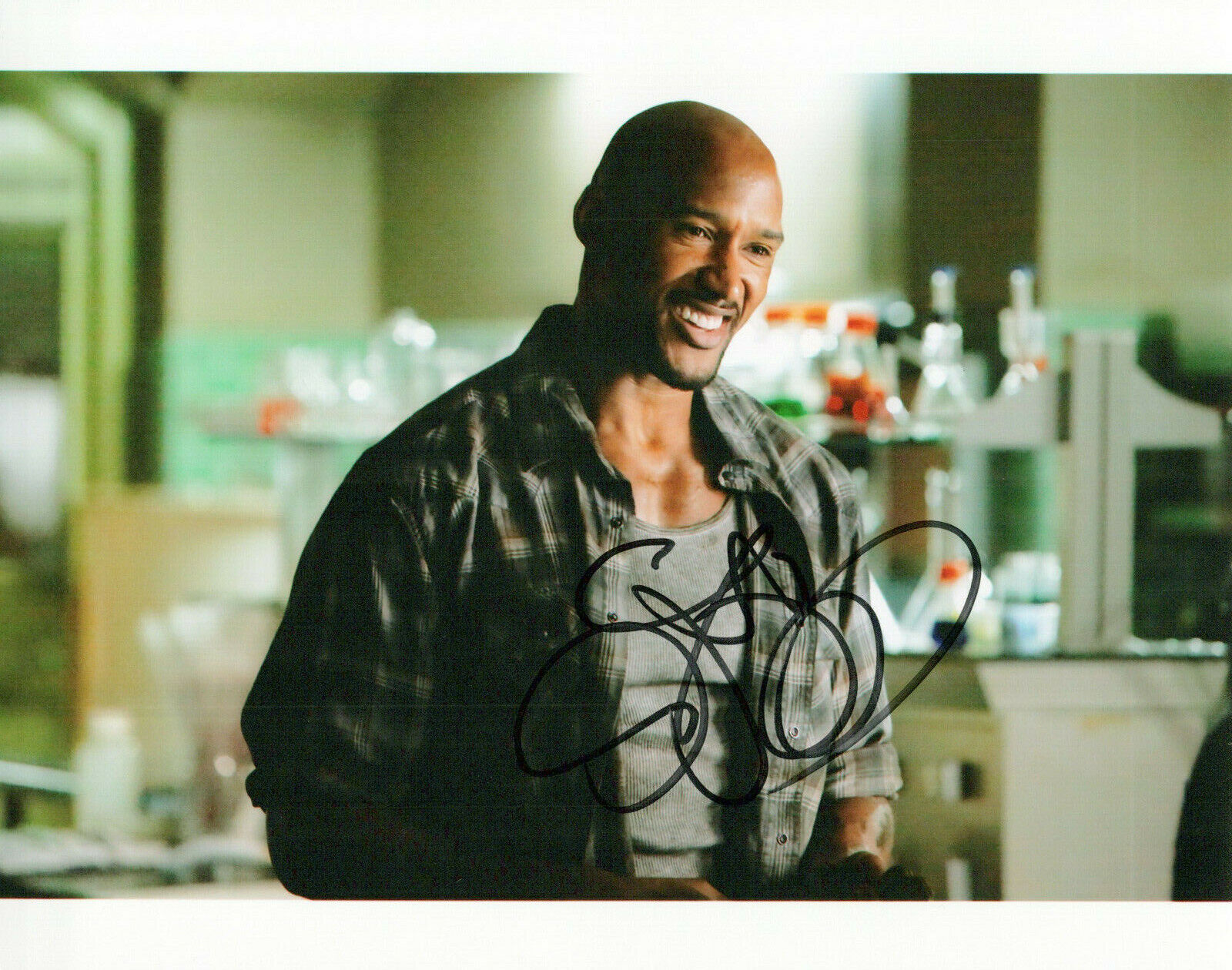 Henry Simmons Agents Of Shield autographed Photo Poster painting signed 8x10 #4 Alphonso Mack