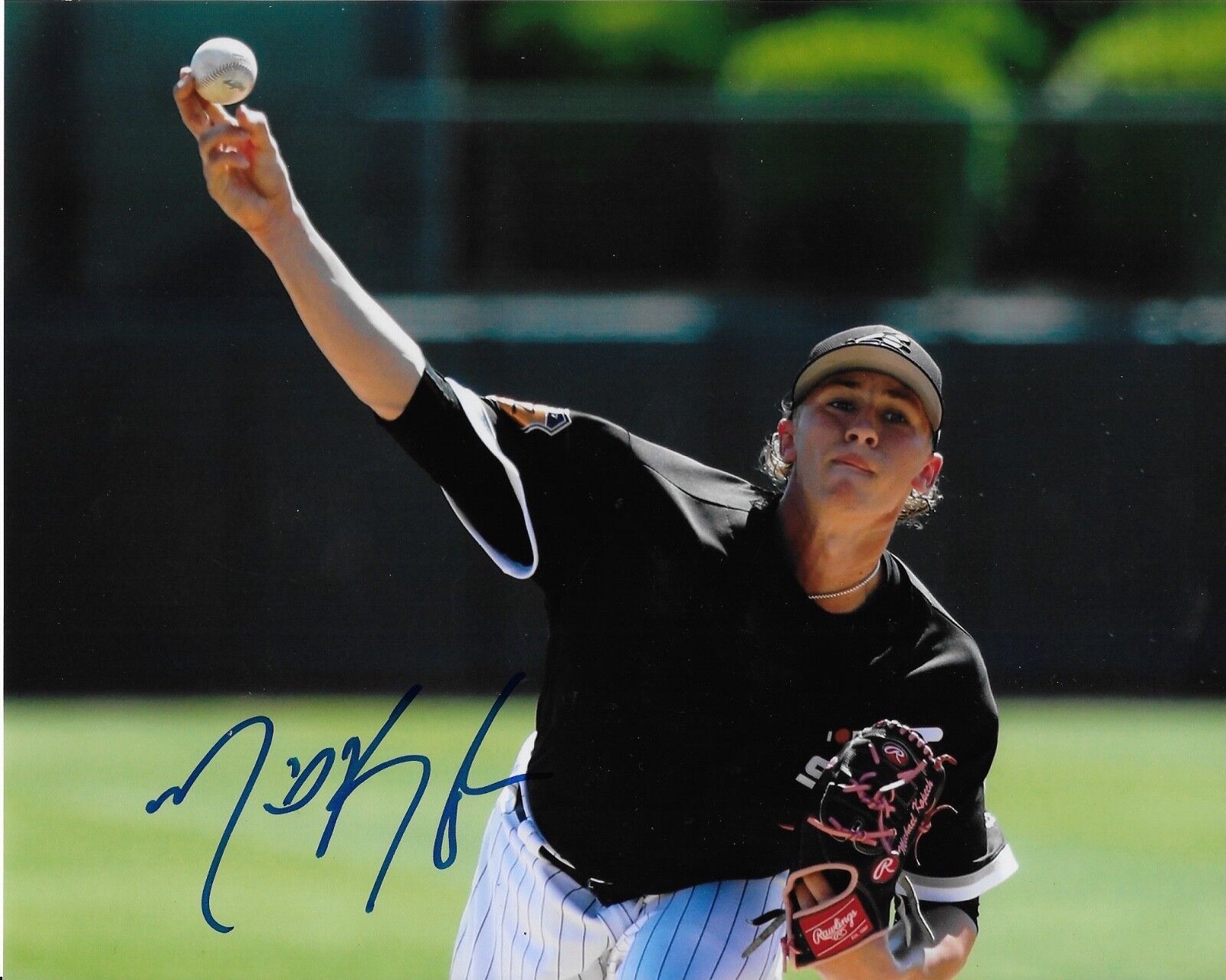 MICHAEL KOPECH 'CHICAGO WHITE SOX' PITCHER SIGNED 8X10 PICTURE *COA 1