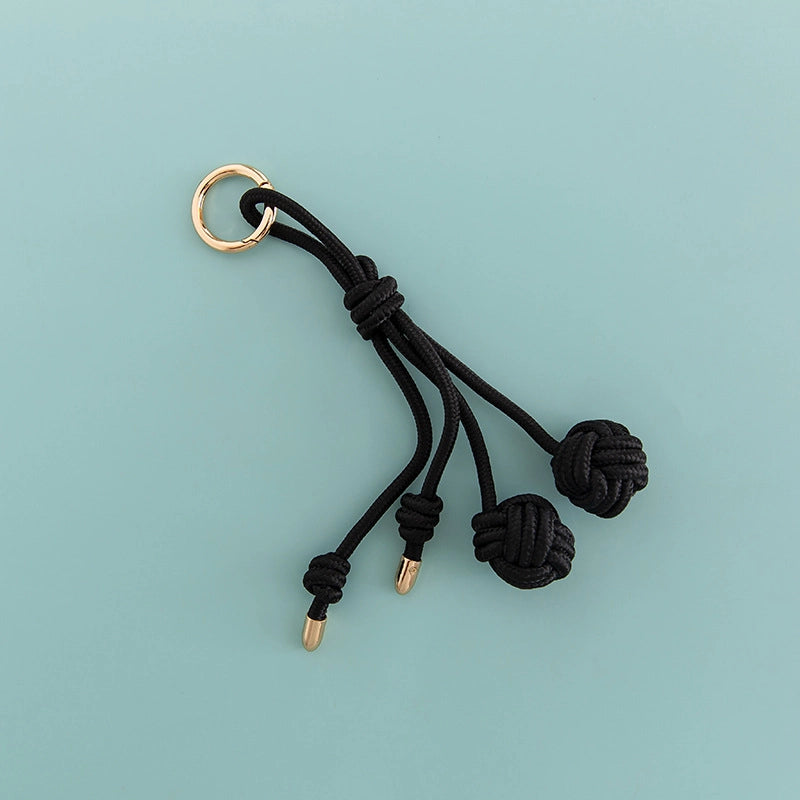 Nylon Solid Color Bag Charms