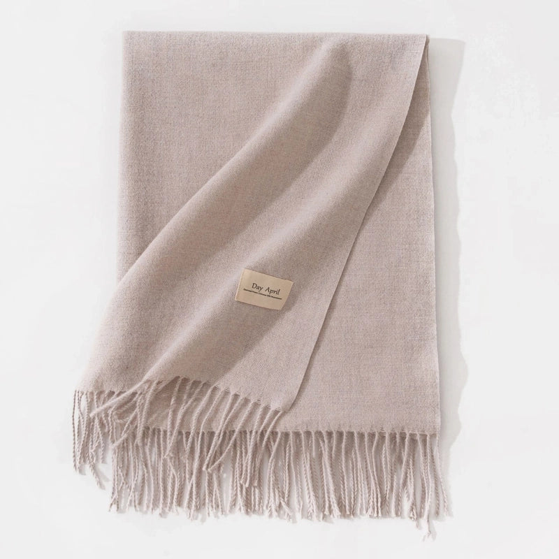 Scarf Winter Warm Windproof Shawl Women’s High-end Korean Style Women’s Cashmere Scarf