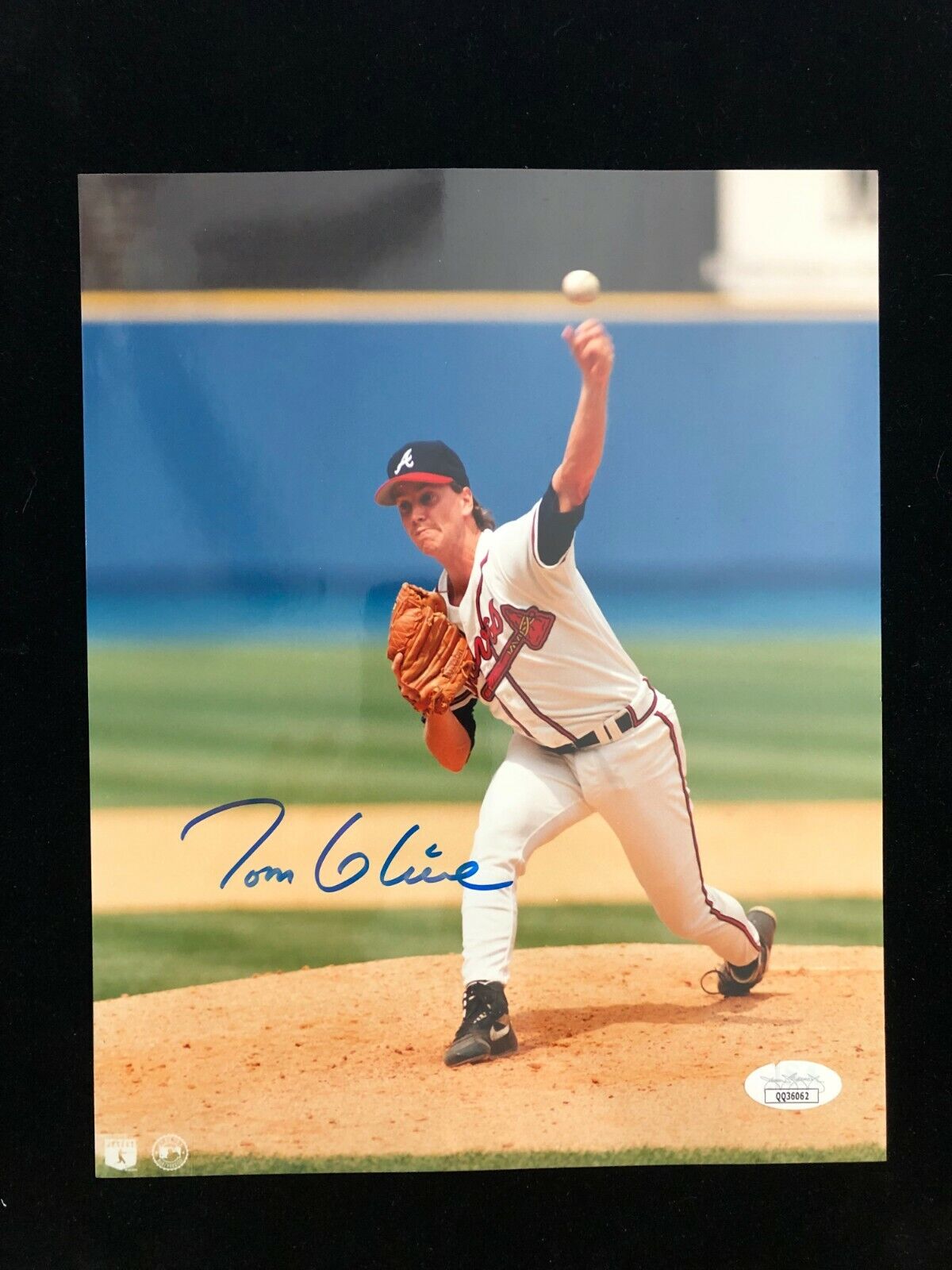 Tom Glavine Signed Autographed Photo Poster painting - Atlanta Braves - JSA #QQ36062