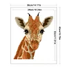 Giraffe - 9CT Partial Beaded Cross Stitch Kit(26x30cm)