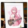 A3 & 4K Size Pink Adorable Bocchi-chan Decorative Painting - Bocchi the Rock! - HuangGua Studio