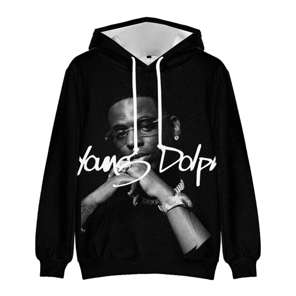 Young Dolph Hoodies Pullover Hooded Sweatshirt Fashion Young Dolph ...