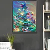 Diamond Painting -DIY Full Square Drill Light Xmas Tree