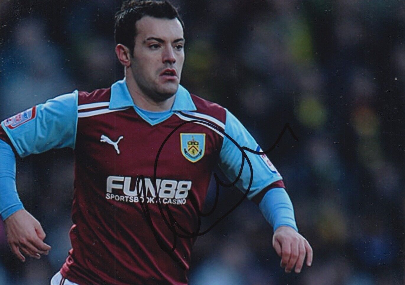 Ross Wallace Hand Signed 7x5 Photo Poster painting Football Autograph Burnley 1