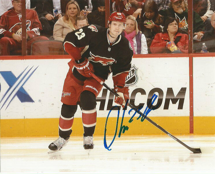 Phoenix Coyotes Oliver Ekman Larsson Autographed Signed 8x10 Photo Poster painting COA A