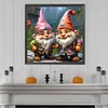 (40*40cm)Gnome - Round Partial AB Drill Diamond Painting