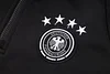 Joyfball 2024 Germany Half-Pull Hat Style Training Suit Black Football Shirt 1:1 Thai Quality
