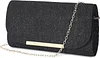 Damen Elegant Spitze Clutches, Abendtasche Party Hochzeit Handtaschen,Glitzer Umschlag Tasche Bag, Klein Hochzeit Umhängetasche Mädchen