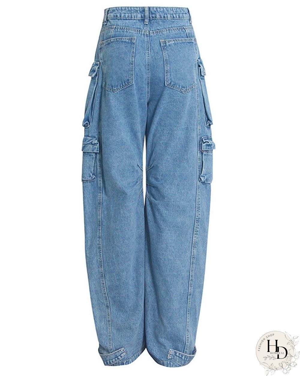 Janet Cargo Denim Jeans