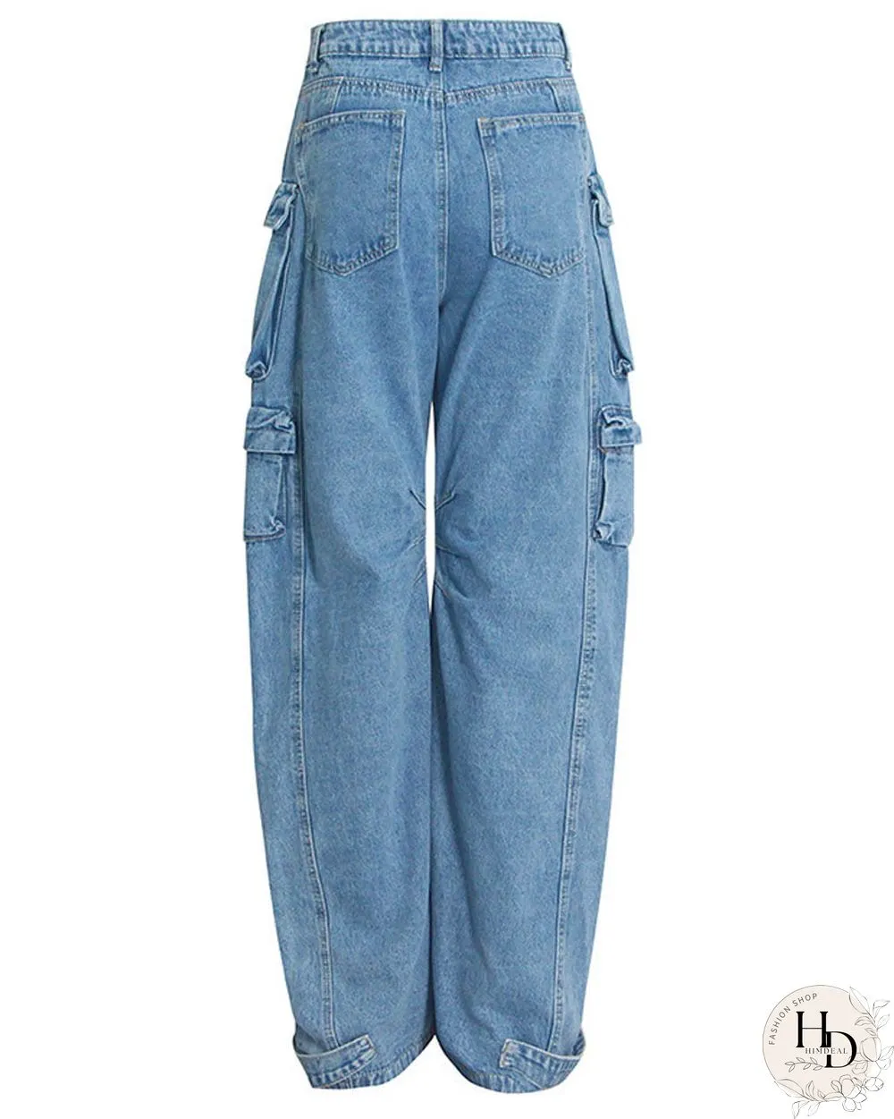 Janet Cargo Denim Jeans