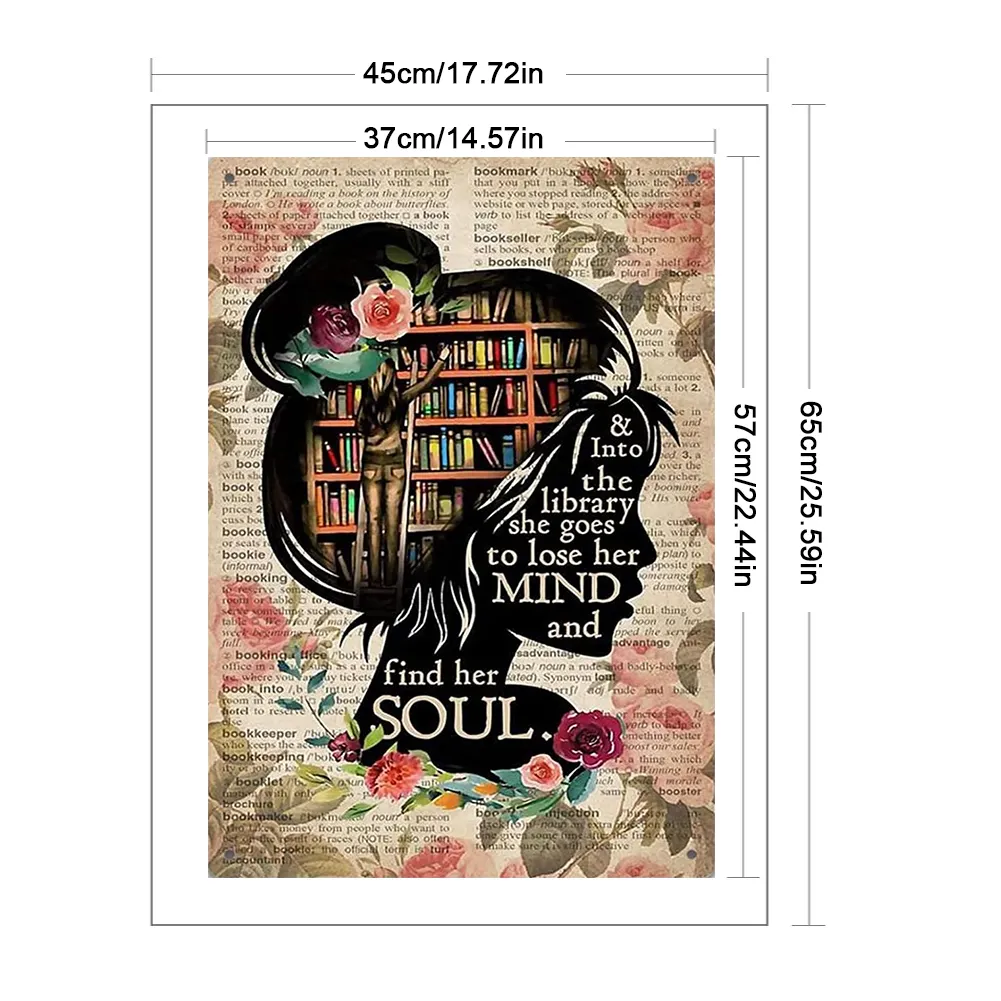 11CT Full Stamped Cross Stitch - Girl(Canvas|45*65CM)