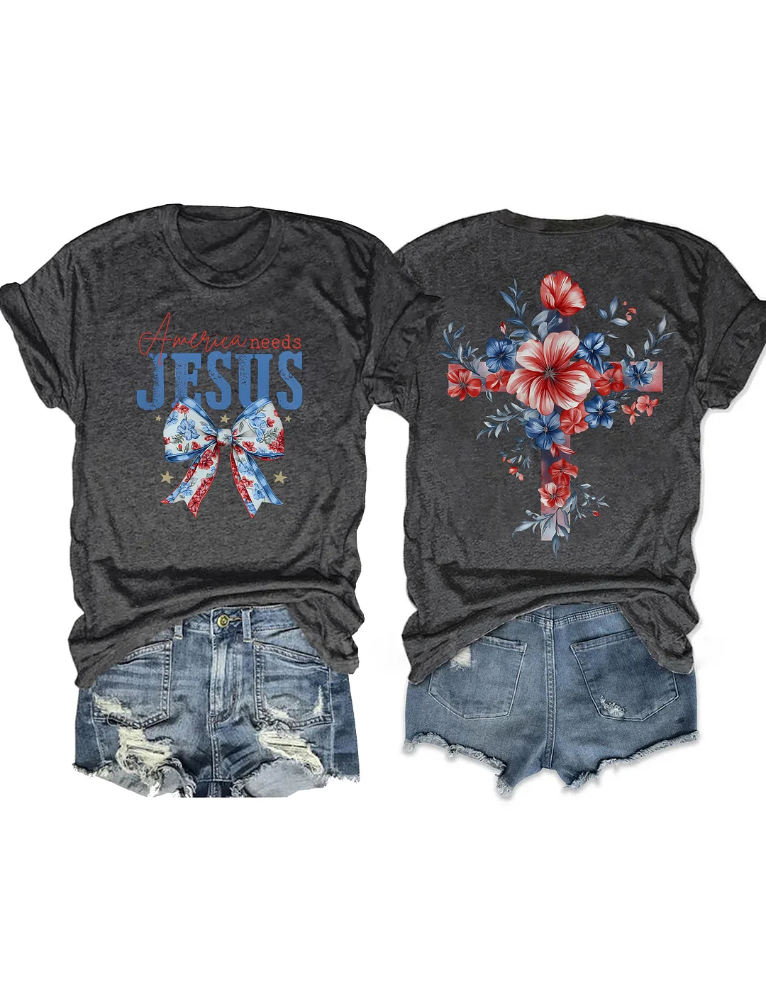 America Needs Jesus T-shirt