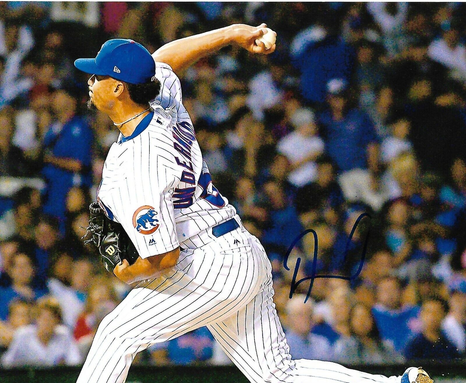 DUANE UNDERWOOD signed autographed CHICAGO CUBS 8X10 Photo Poster painting w/ COA