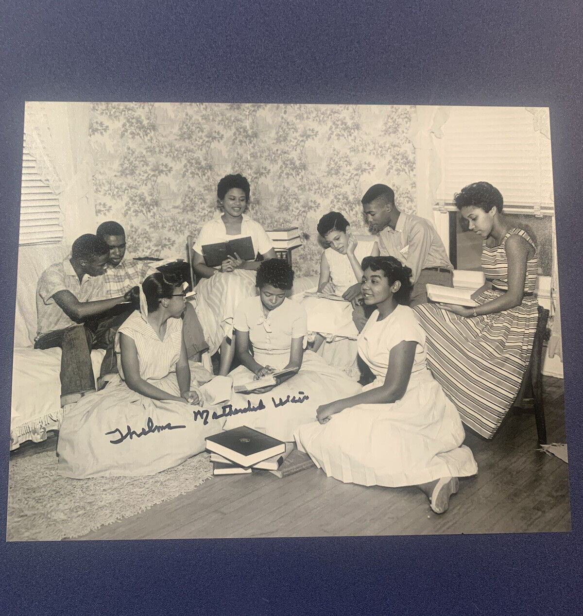 THELMA MOTHERSHED-WAIR SIGNED 8x10 Photo Poster painting CIVIL RIGHTS LITTLE ROCK NINE COA