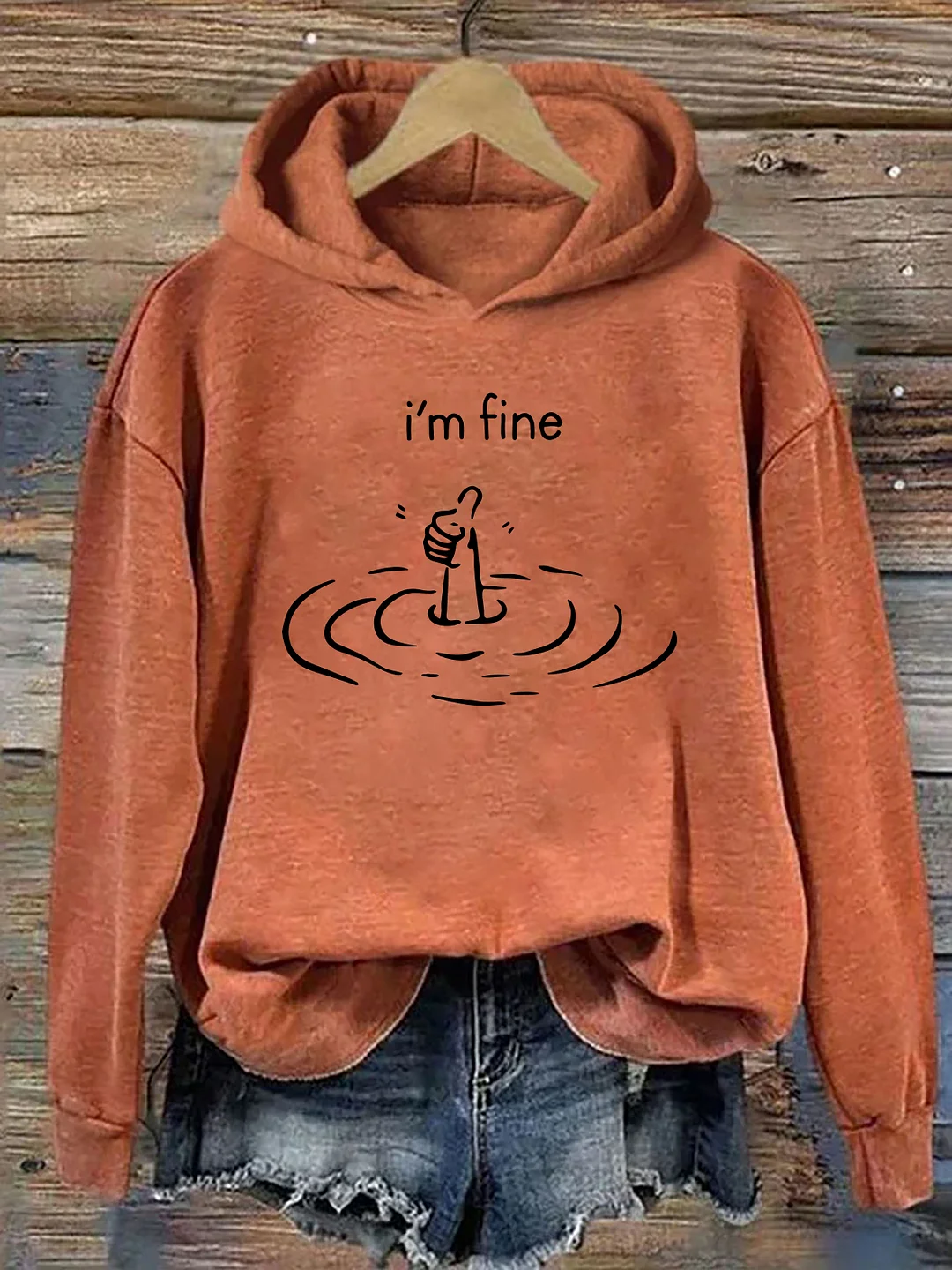 I'm Fine Hoodie