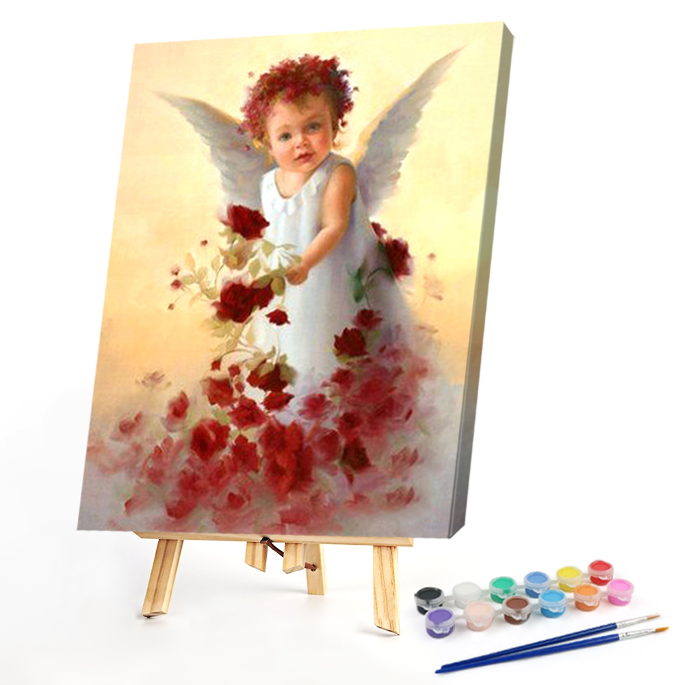 

40*50CM - Paint By Numbers - Little Angel, 501 Original