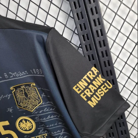 24/25 Frankfurt 125th Commemorative Version Black Thai Quality Football Shirt 