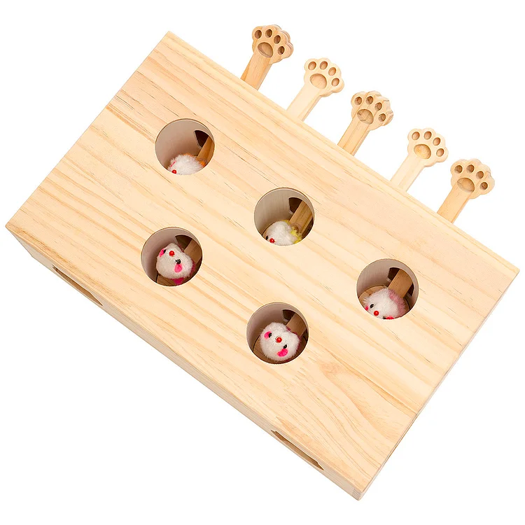 Whack a mole hot sale cat toy diy