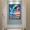 (50*60cm)Aurora - Full Round Drill Diamond Painting