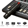 1/4 TRS Female To 3Pin XLR Female Microphone Cable Connectors Audio Cable Plug Connector Adapter for Mixer Microphone Power Amplifier