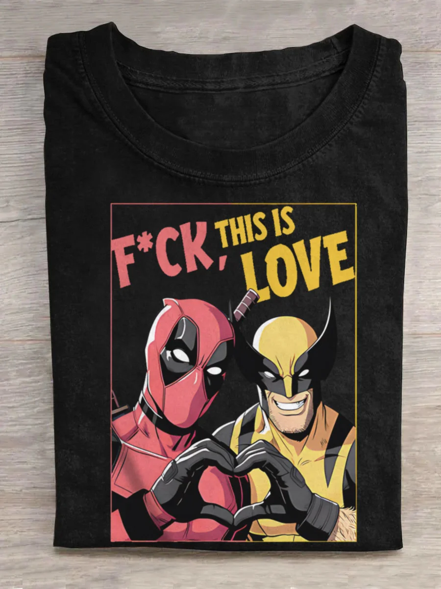 Eagerlys This Is Love Funny T-shirt Eagerlys