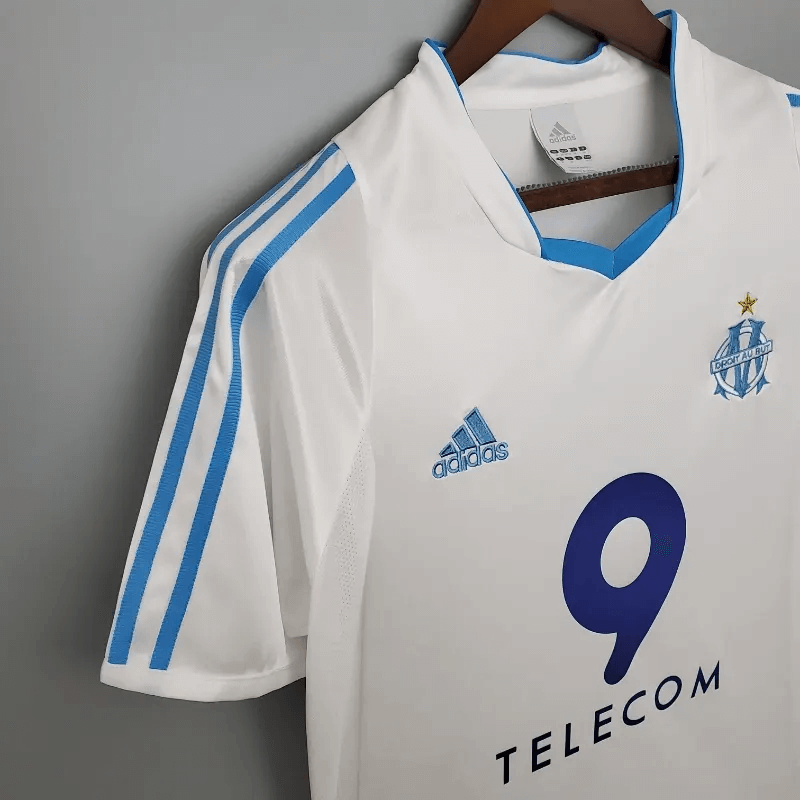 2002/2003 Retro Olympique de Marseille Home Football Shirt 1:1 Thai Quality