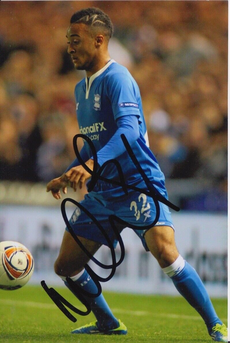 NATHAN REDMOND HAND SIGNED 6X4 Photo Poster painting BIRMINGHAM CITY FOOTBALL AUTOGRAPH