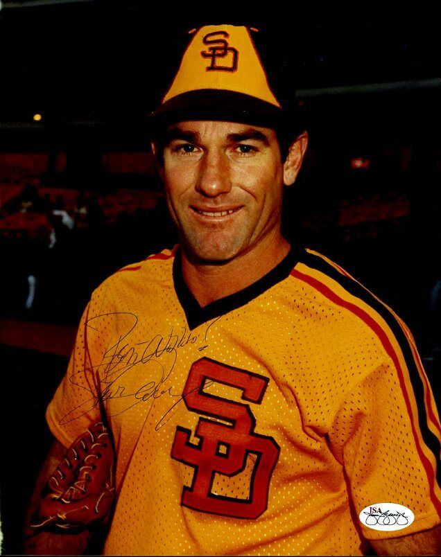 Steve Garvey Padres Signed Jsa Cert Sticker 8x10 Photo Poster painting Authenticated Autograph