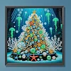 Christmas Tree - Diamond Painting - Partial Special Shaped Drill(Canvas|30*30cm)