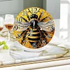 (US Local)Acrylic Special Shape Bee 5D Diamond Painting Clock Art Craft Kit