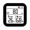 3-in-1 Portable Carbon Monoxide Detector Temp Humidity Detector for RV Travel