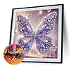 Purple Butterfly-Special Shaped Diamond Painting