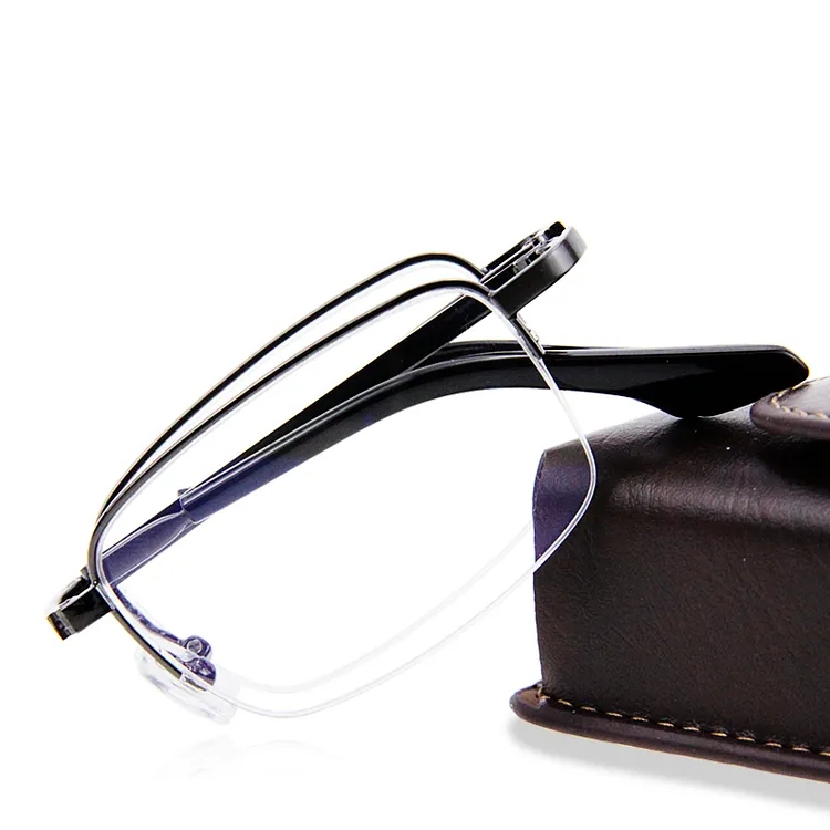 Picture of Folding Blue Light Blocking Reading Glasses, Foldable Presbyopia ...