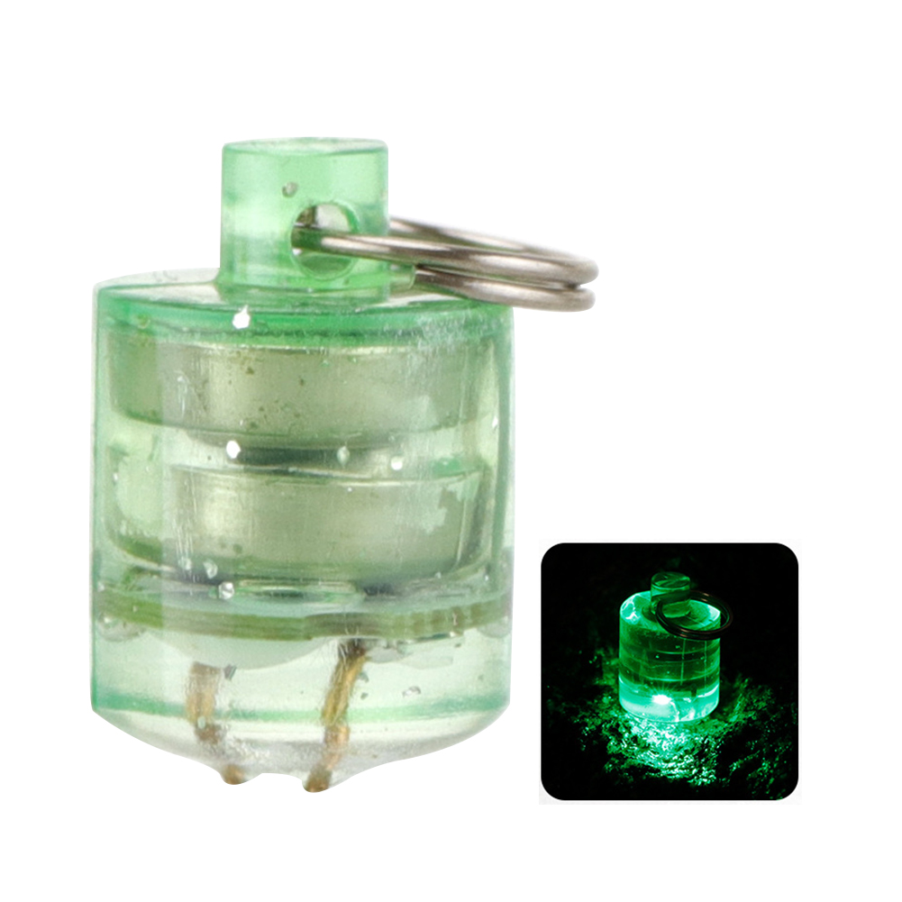 

Mini LED Fishing Lure Light Water Triggered Underwater Fishing Bait Lamp, Green light, 501 Original