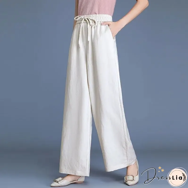 Echelon Cotton&Linen Trousers