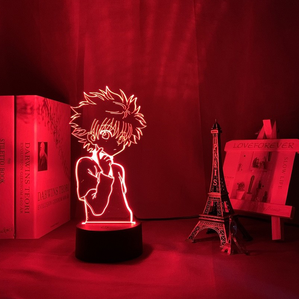 

Anime Figure 3D Nightlight LED Touch Sensor 7 Color Lamp Kids Room Decor, And, 501 Original