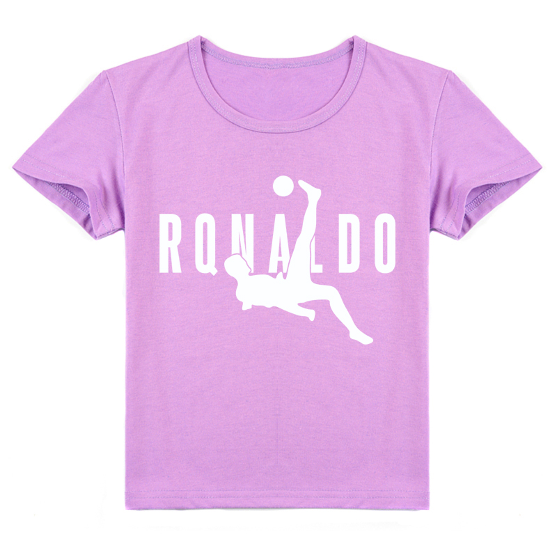 Mayoulove Cristiano Ronaldo Kids T-Shirt - Cool Short Sleeve Tee for Boys  Girls, Soccer Fans, Stylish Sports Wear-Mayoulove