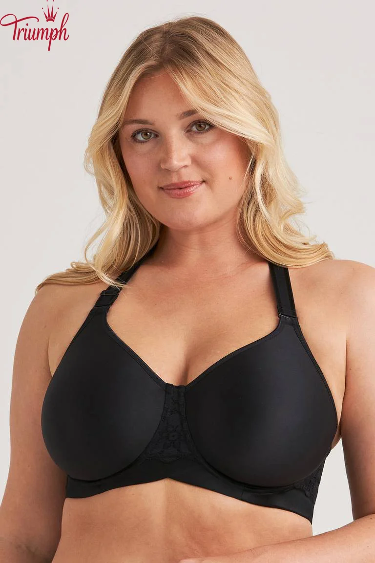 Triumph - (3 artigos) Soutien T-shirt com Al&ccedil;a Ajust&aacute;vel