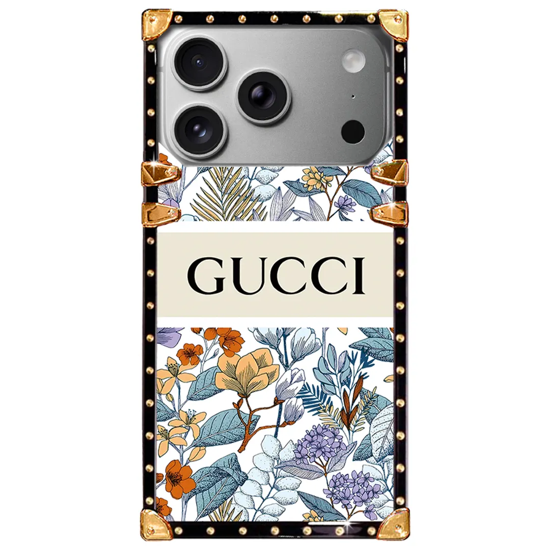 Heritage Gucci GG Monogram Wristlet Phone Case | Luxury Web Stripe Leather Cover for Your Aesthetic OOTD