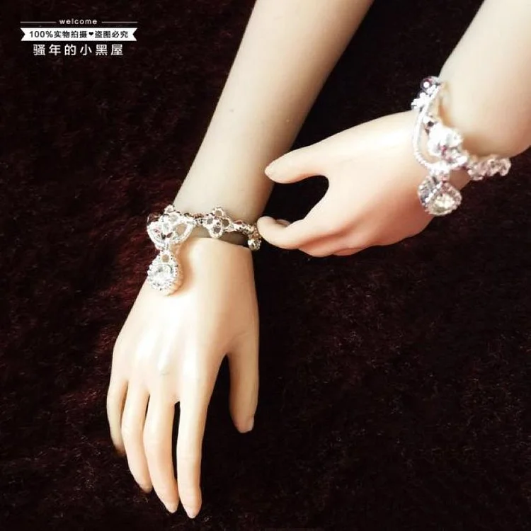 1/6 scale Crystal Bracelet For 12inch Female Action Figure-aliexpress